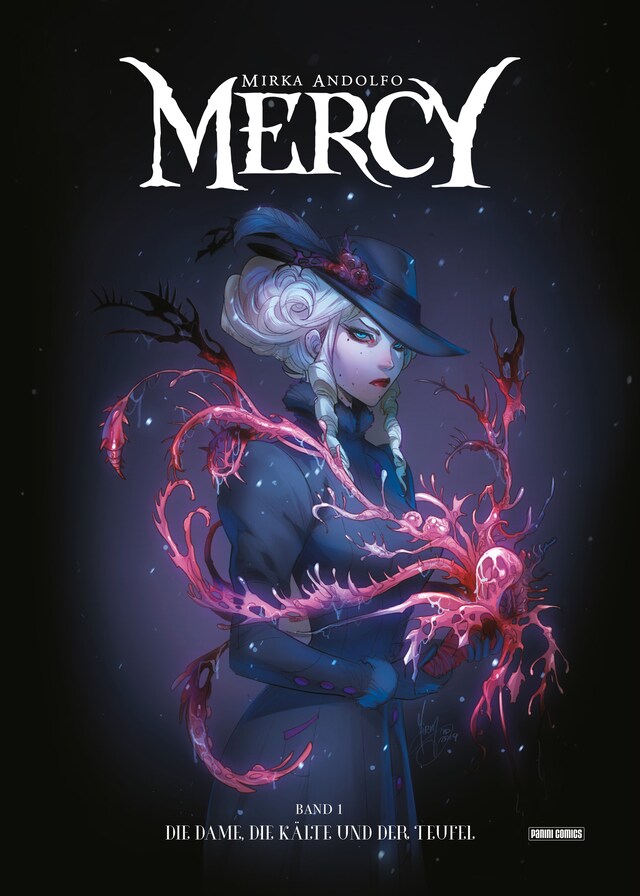 Kirjankansi teokselle Mercy, Band 1 - Die Dame, die Kälte und der Teufel