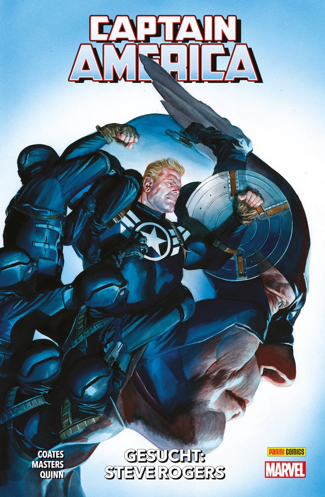 Book cover for Captain America, Band 3 - Gesucht: Steve Rogers