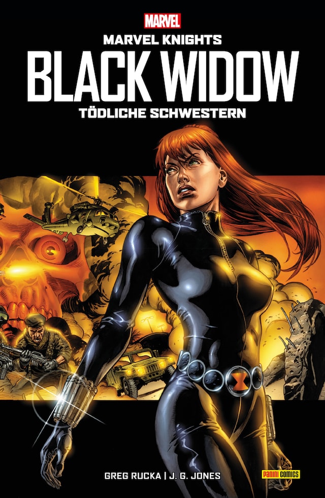 Portada de libro para Marvel Knights: Black Widow- Tödliche Schwestern