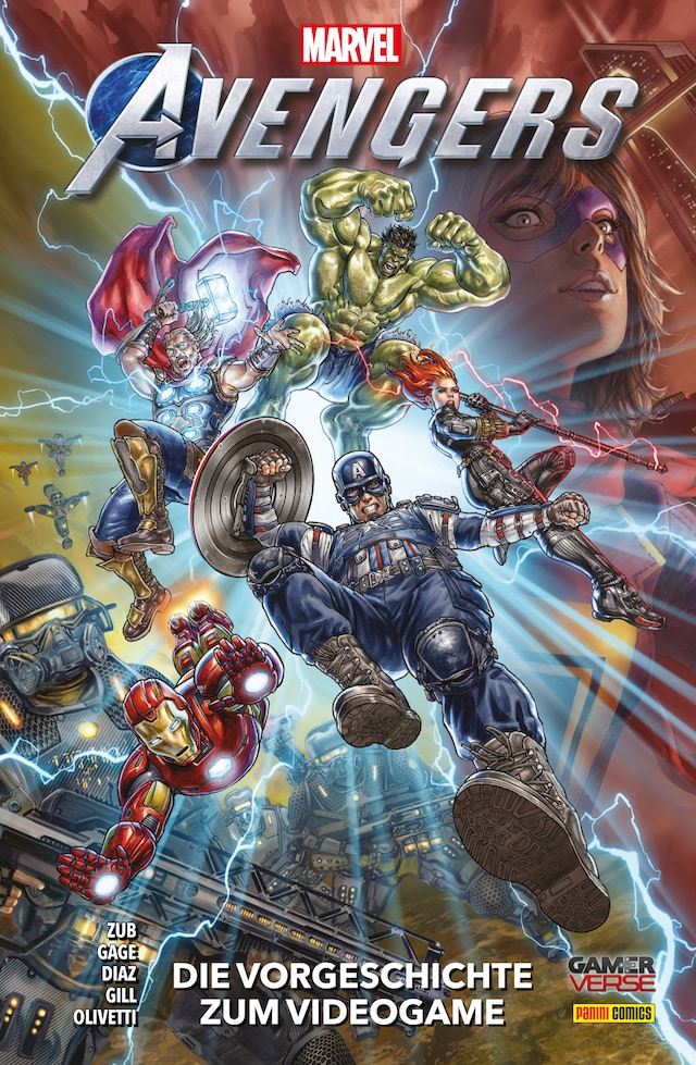 Book cover for Marvel's Avengers Videogame - Die Vorgeschichte zum Videogame