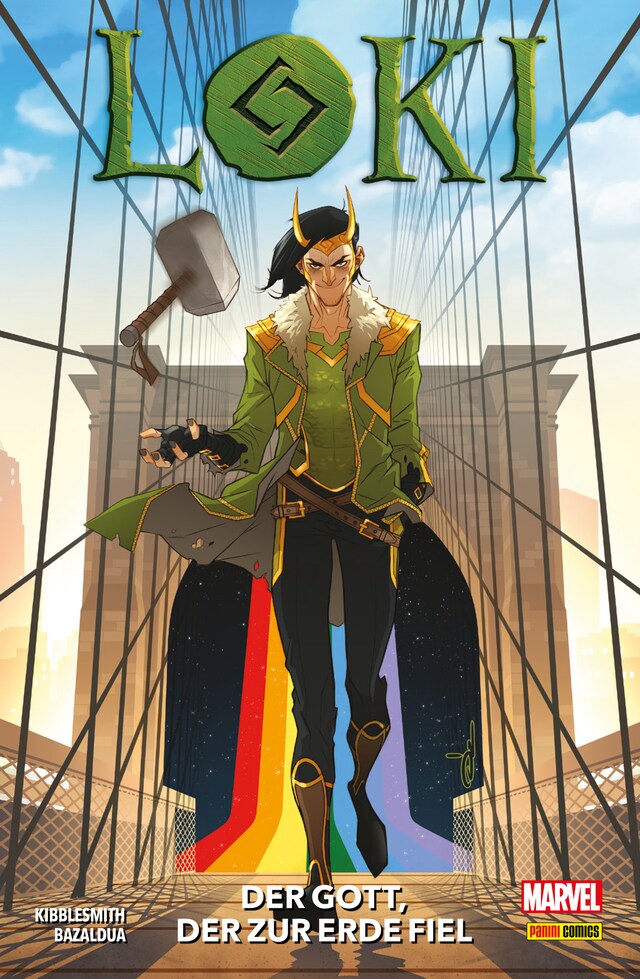 Portada de libro para Loki - Der Gott, der zur Erde fiel