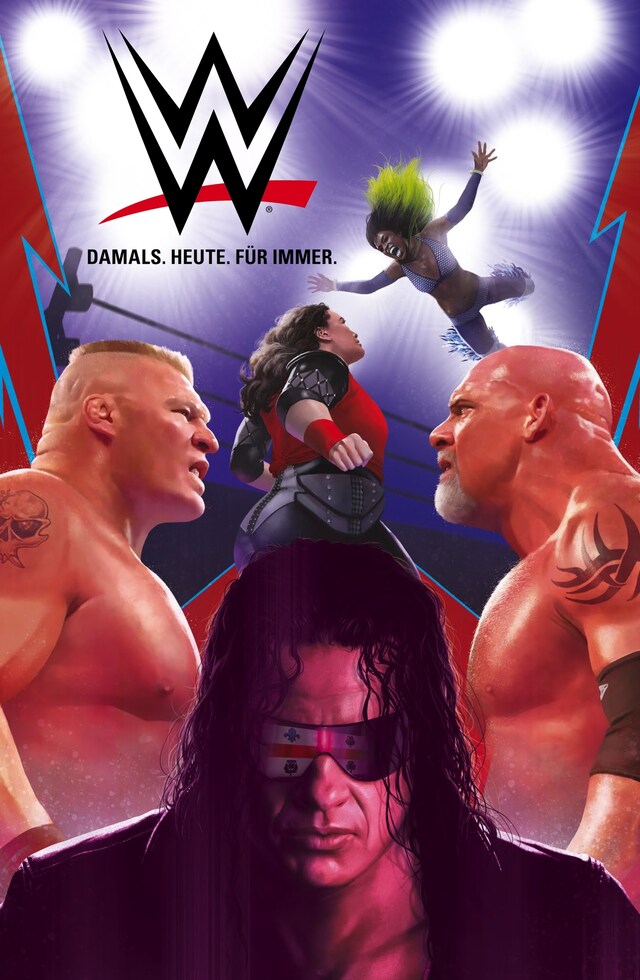 Boekomslag van WWE, Band 1 - Damals. Heute. Für Immer.