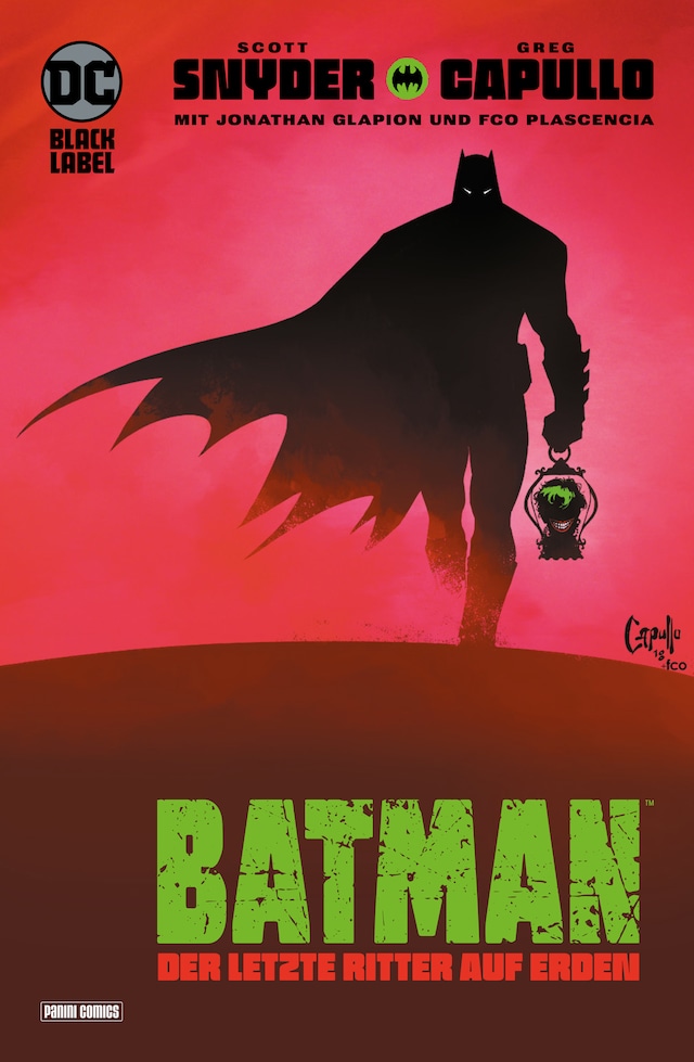 Couverture de livre pour Batman: Der letzte Ritter auf Erden