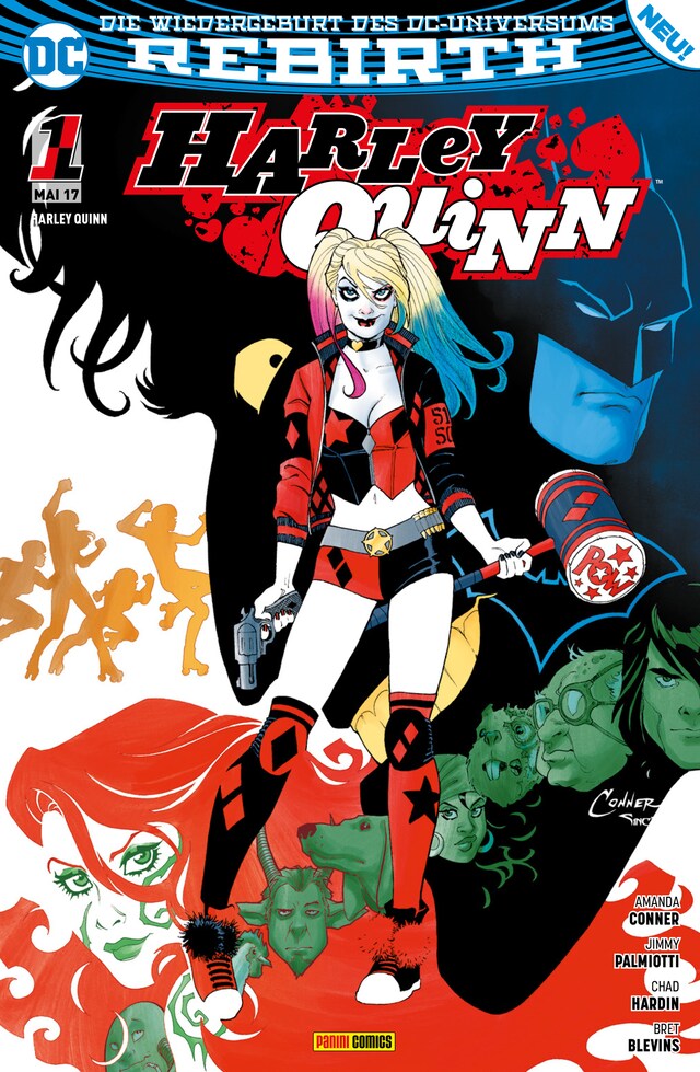 Book cover for Harley Quinn - Rebirth, Band  1