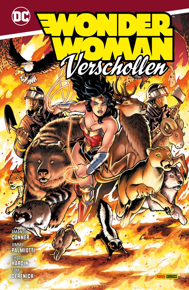 Kirjankansi teokselle Wonder Woman: Verschollen