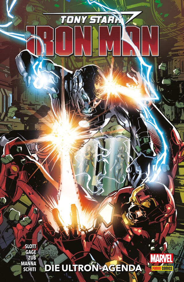 Buchcover für Tony Stark: Iron Man, Band 4 - Die Ultron-Agenda