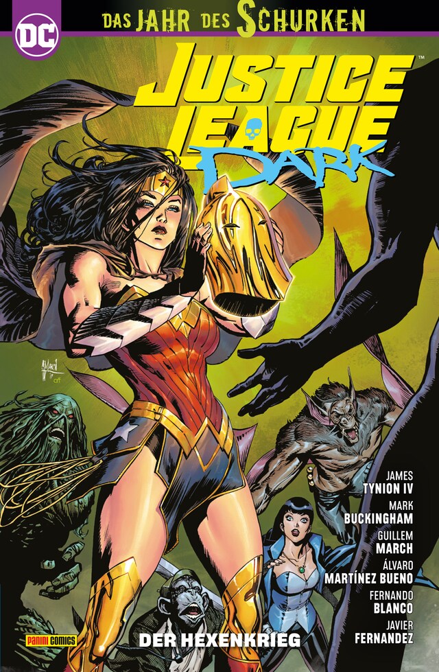 Kirjankansi teokselle Justice League Dark - Der Hexenkrieg