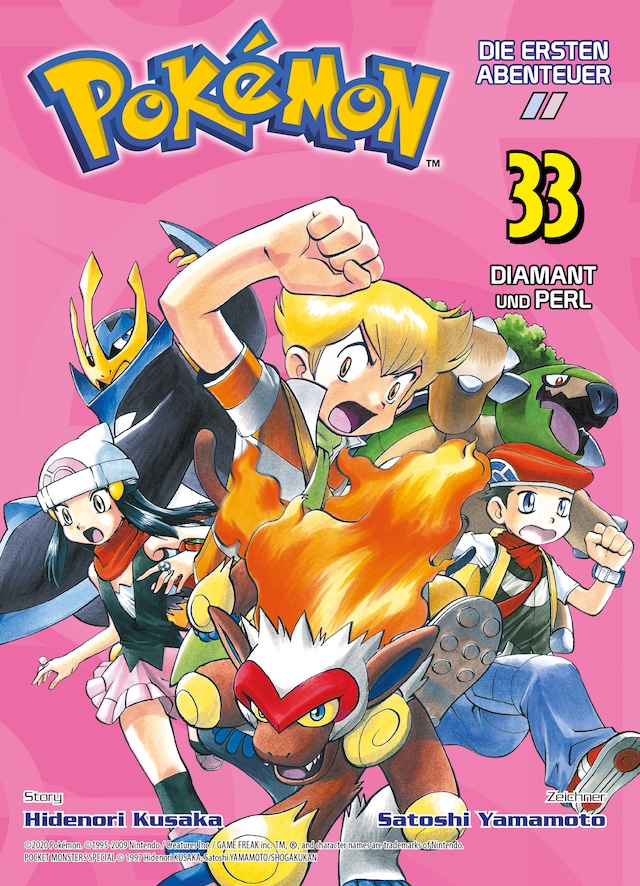 Buchcover für Pokémon - Die ersten Abenteuer, Band 33