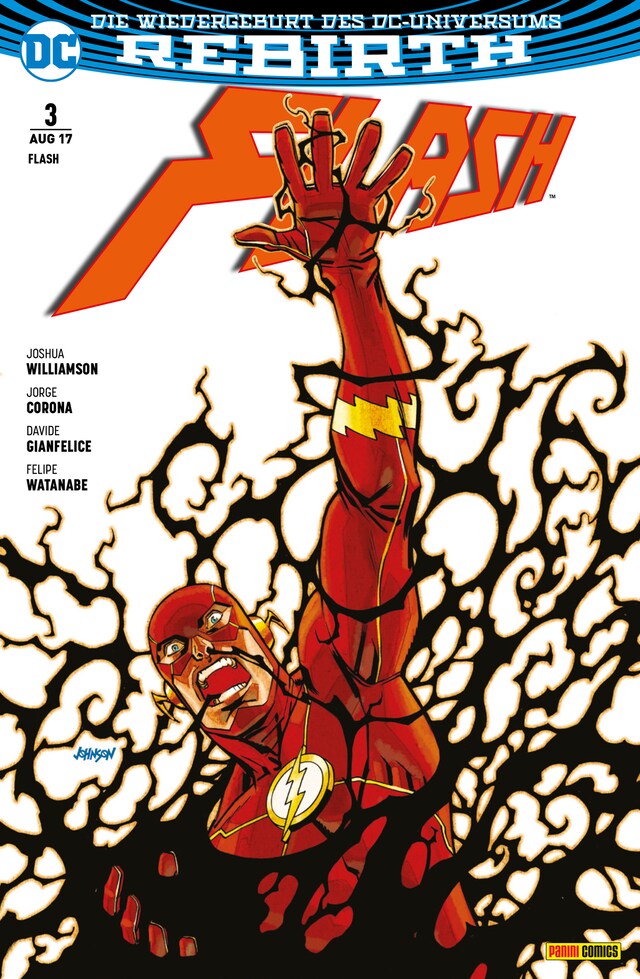 Book cover for Flash, Band 3  (2. Serie) - Im Bann der Finsternis