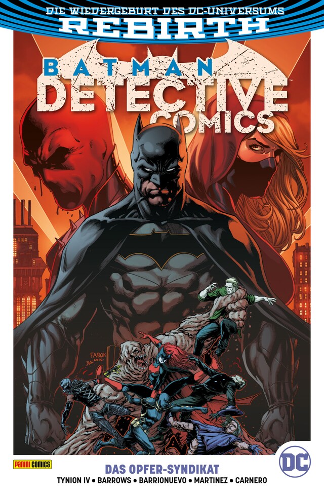 Bogomslag for Batman - Detective Comics, Band 2 (2. Serie) -  Das Opfer-Syndikat