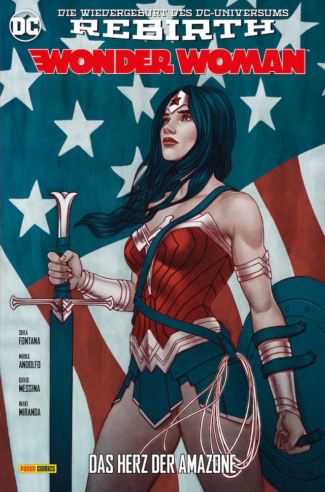 Book cover for Wonder Woman, Band 4 (2. Serie) - Das Her der Amazone