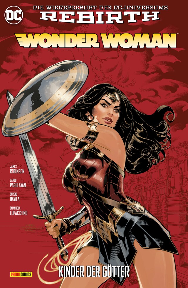 Wonder Woman, Band 5 (2. Serie) - Kinder der Götter Boekomslag van Wonder Woman, Band 5 (2. Serie) - Kinder der Götter