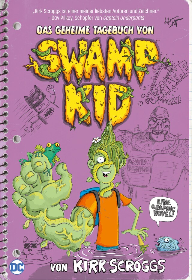 Bokomslag för Das geheime Tagebuch von Swamp Kid