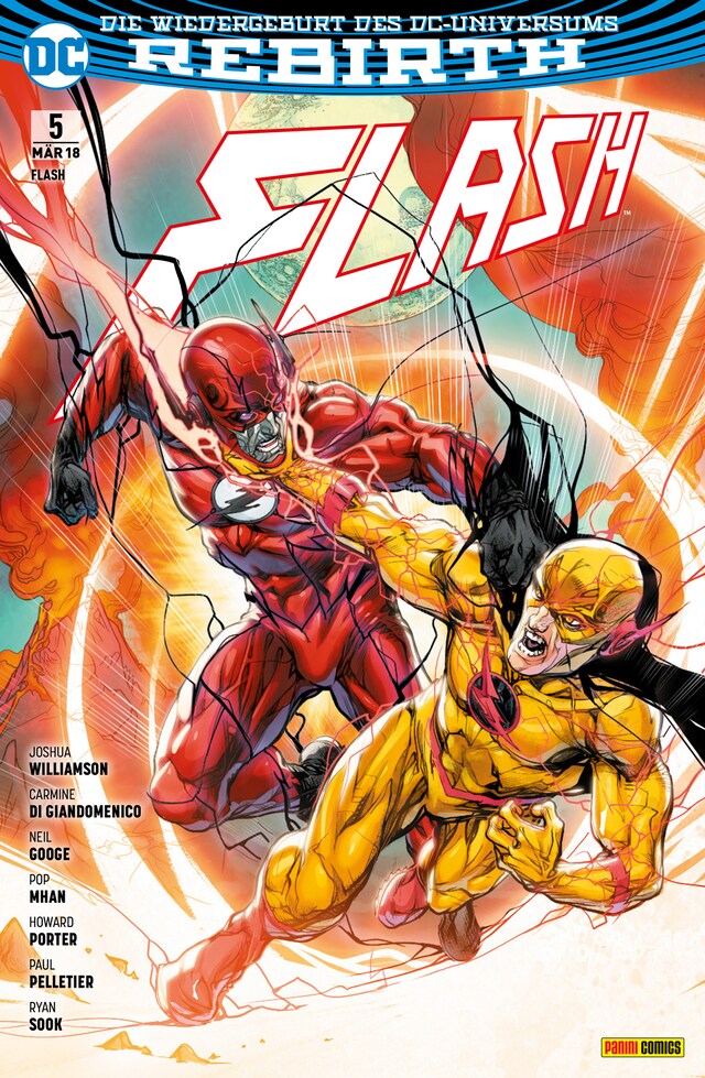 Book cover for Flash, Band 5 (2. Serie) - Im Griff der Furcht