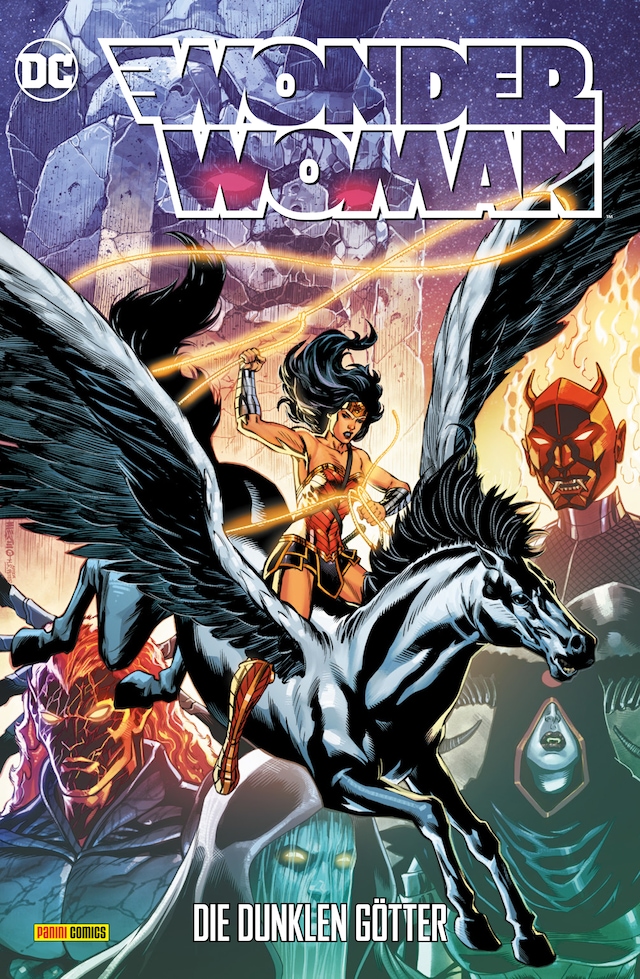 Boekomslag van Wonder Woman, Band 7 (2. Serie) - Die dunklen Götter