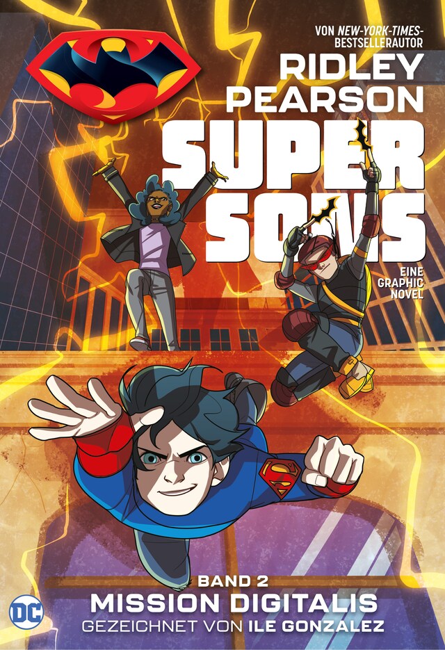 Okładka książki dla Super Sons  - Mission Digitalis