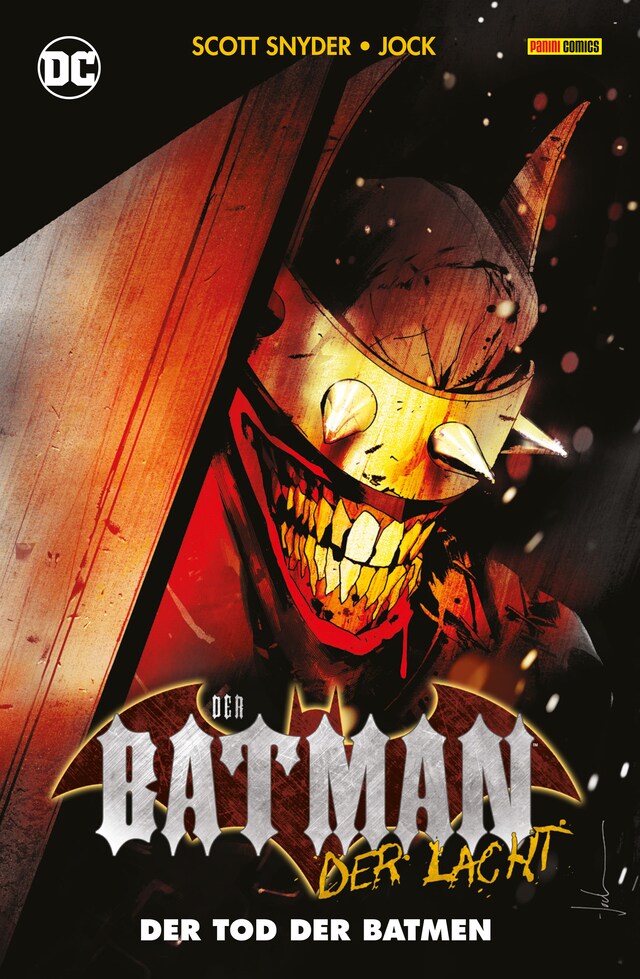 Portada de libro para Der Batman, der lacht: Der Tod der Batmen