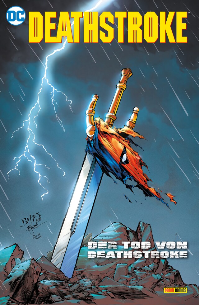 Couverture de livre pour Deathstroke: Der Tod von Deathstroke