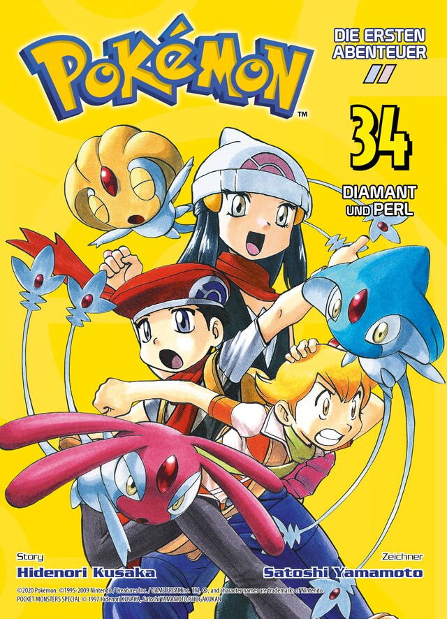 Buchcover für Pokémon - Die ersten Abenteuer, Band 34