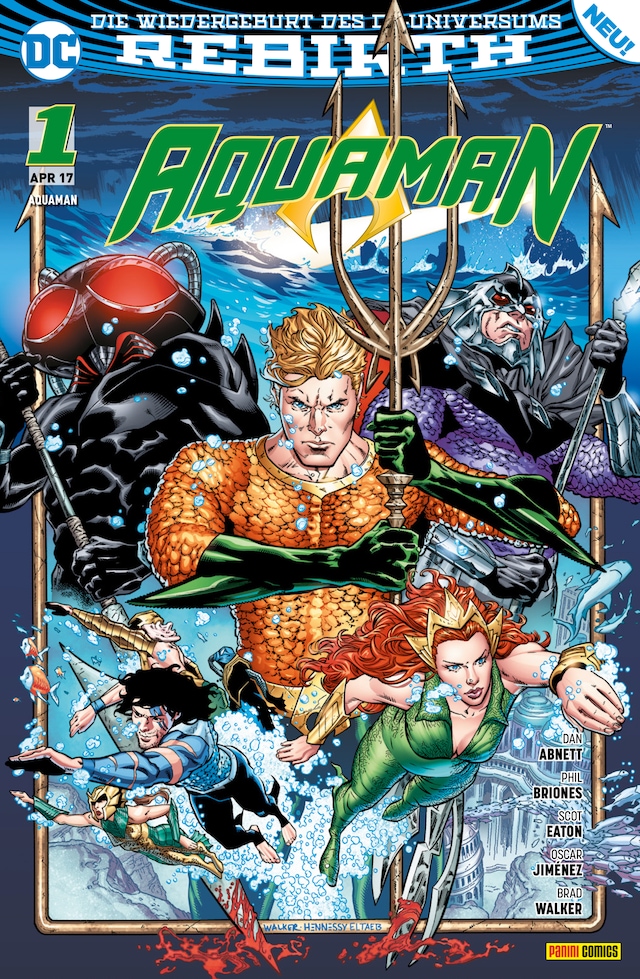 Book cover for Aquaman, Band 1 (2. Serie) - Der Untergang