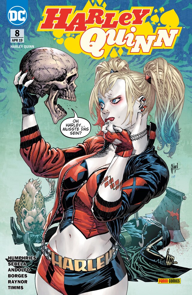 Couverture de livre pour Harley Quinn - Die Furie von Apokolips