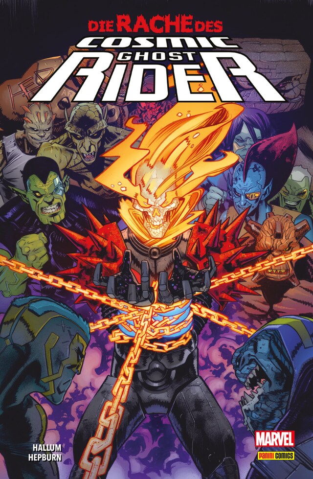 Book cover for Die Rache des Cosmic Ghost Rider