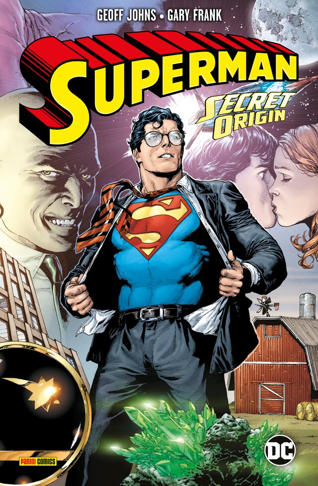 Book cover for Superman: Secret Origin