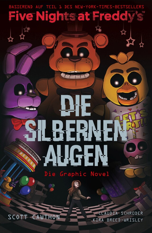 Boekomslag van Five Nights at Freddy's - Die silbernen Augen