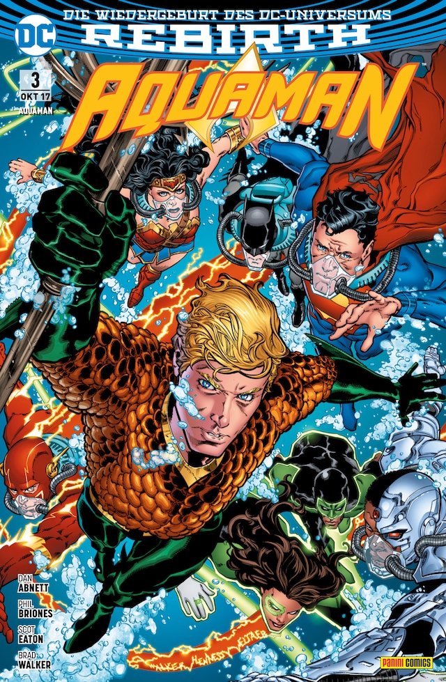 Portada de libro para Aquaman - Bd. 3 (2. Serie): Die Flut