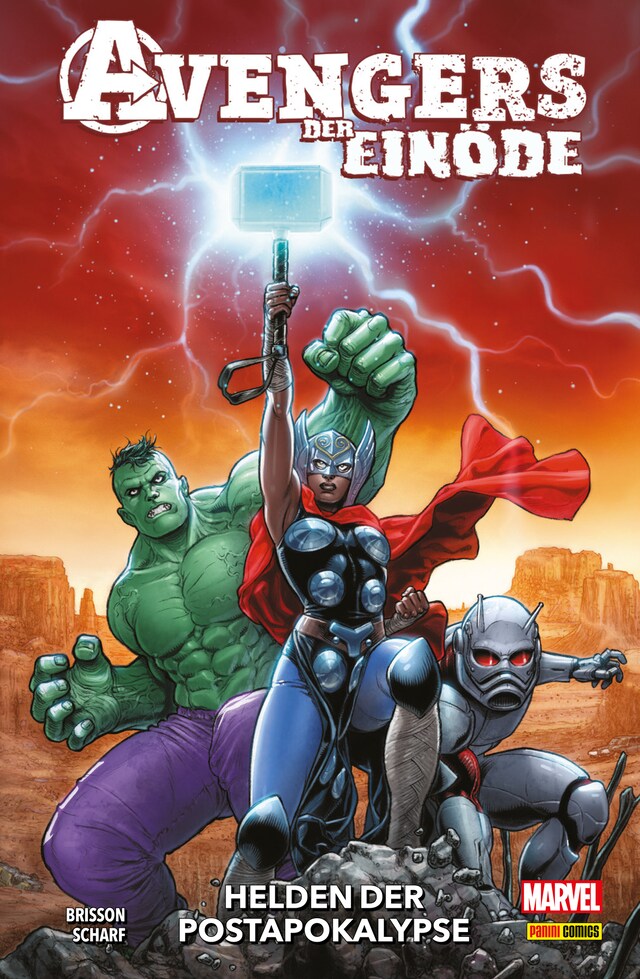 Boekomslag van Avengers der Einöde