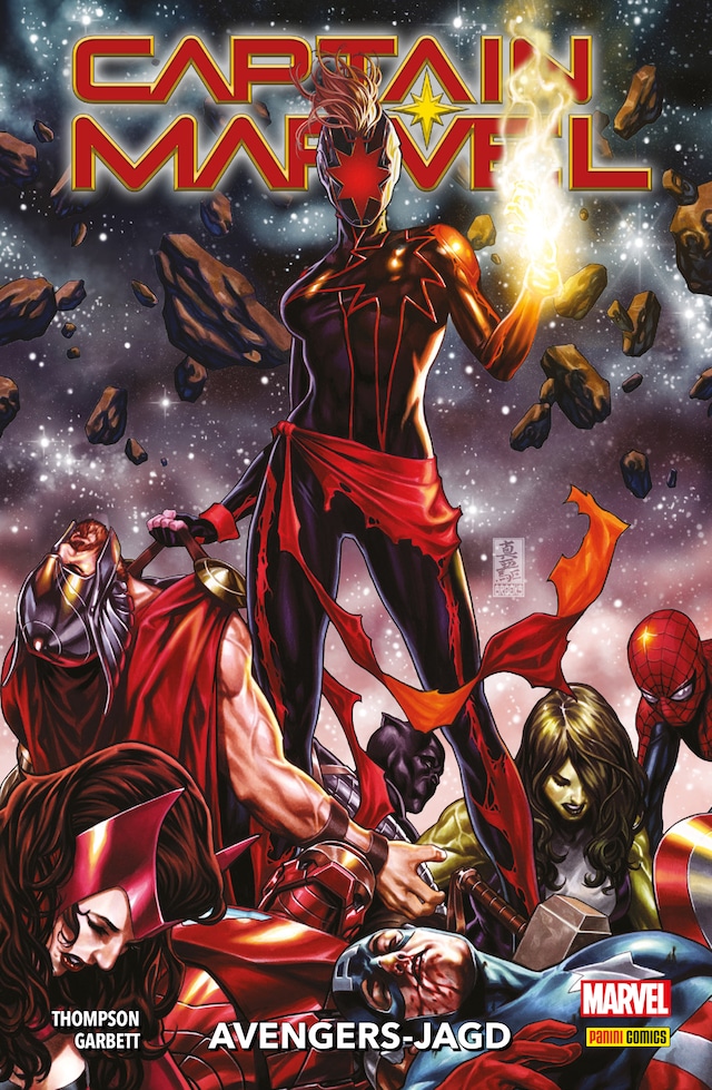 Book cover for Captain Marvel 3 - Der letzte Avenger