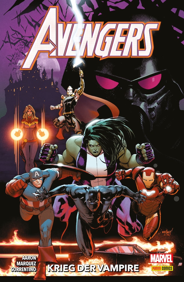 Buchcover für Avengers Paperback 3 - Krieg der Vampire