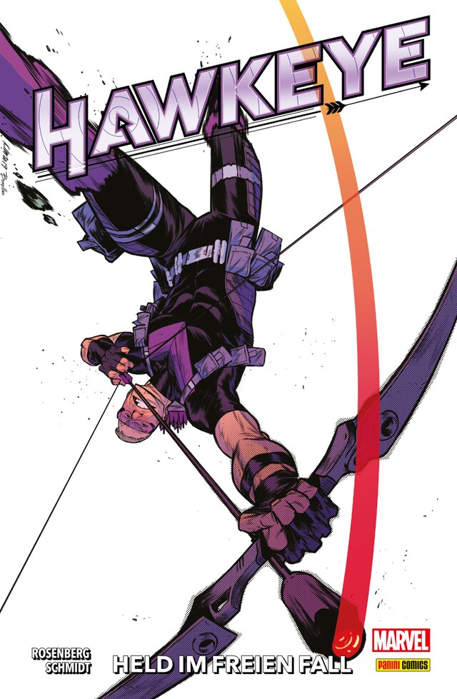 Copertina del libro per Hawkeye - Held im freien Fall