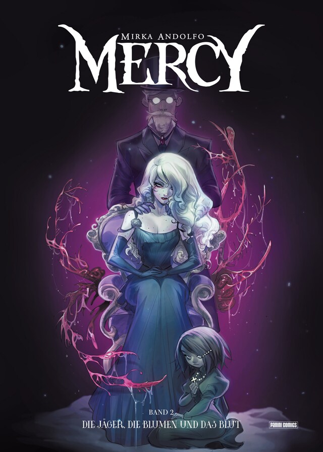 Buchcover für Mercy (Band 2) - Die Jäger, die Blumen, das Blut