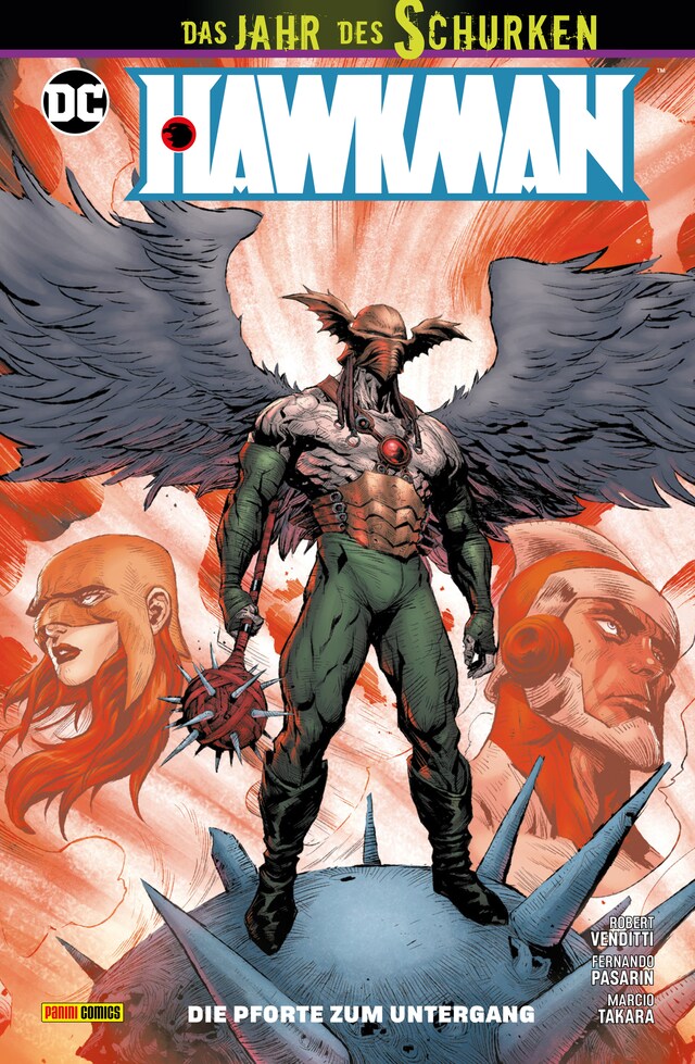 Copertina del libro per Hawkman - Bd. 4: Die Pforte zum Untergang