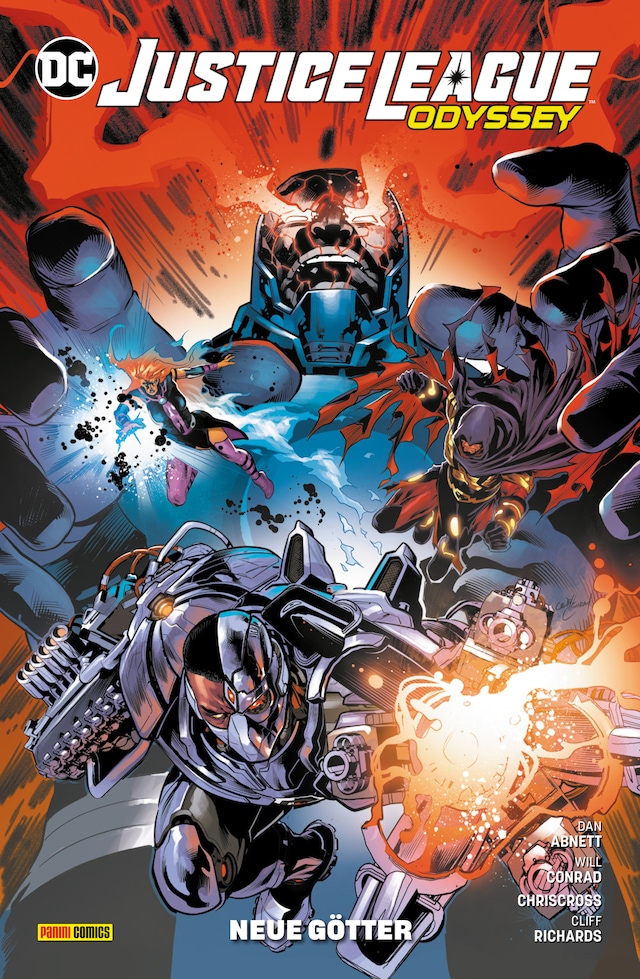 Buchcover für Justice League Odyssey - Bd. 3: Neue Götter