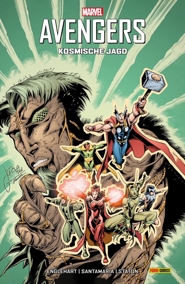 Copertina del libro per Avengers - Kosmische Jagd