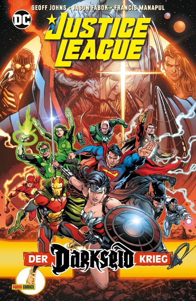 Boekomslag van Justice League: Der Darkseid Krieg