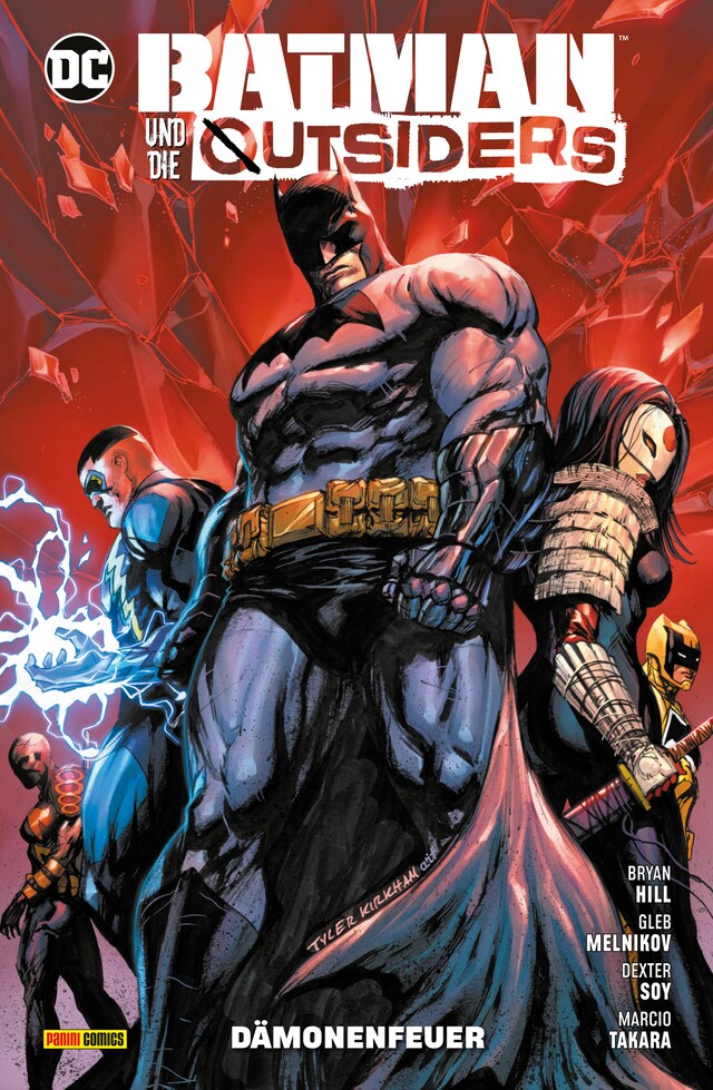 Couverture de livre pour Batman und die Outsiders - Bd. 3: Dämonenfeuer