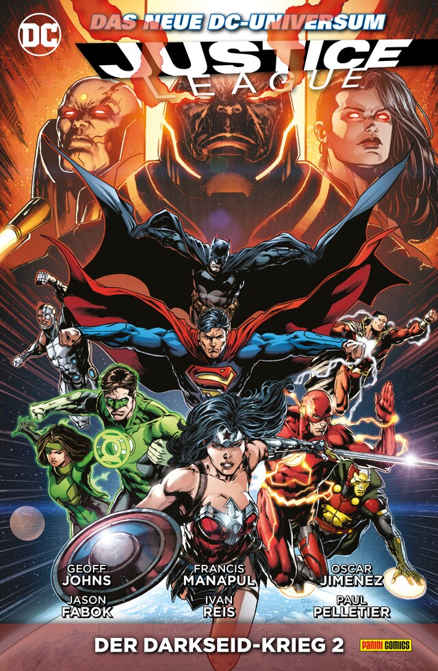 Couverture de livre pour Justice League - Bd. 11: Der Darkseid-Krieg 2