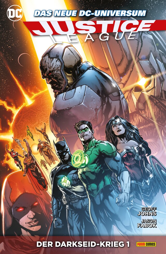 Buchcover für Justice League - Bd. 10: Der Darkseid-Krieg 1