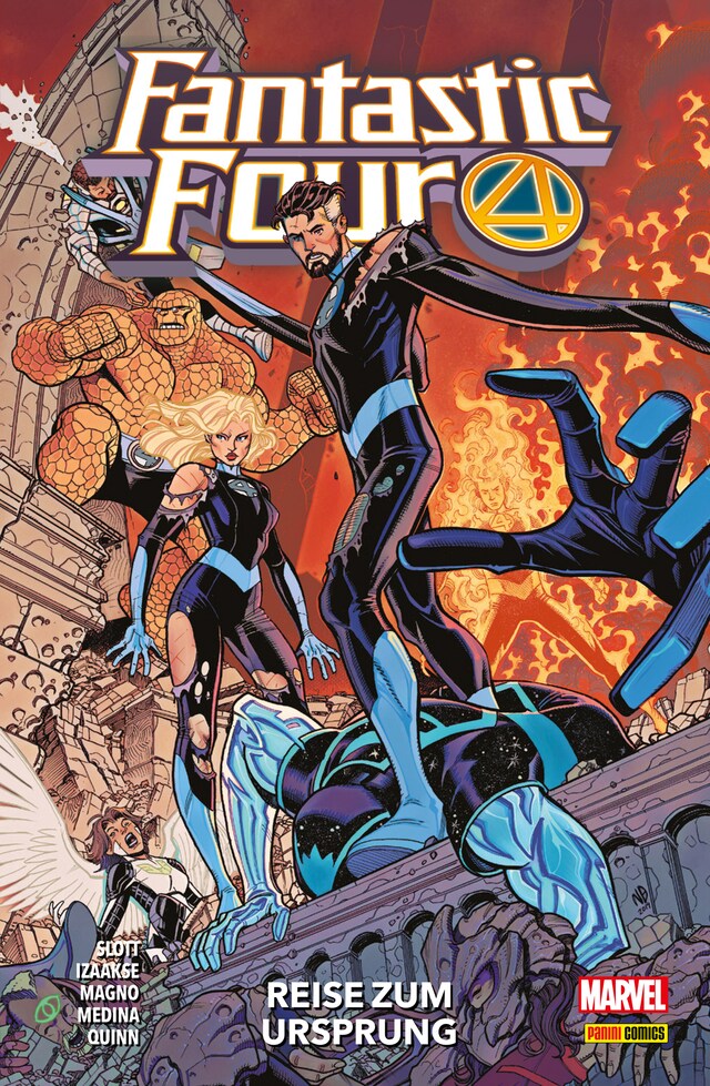 Buchcover für Fantastic Four 5 - Reise zum Ursprung