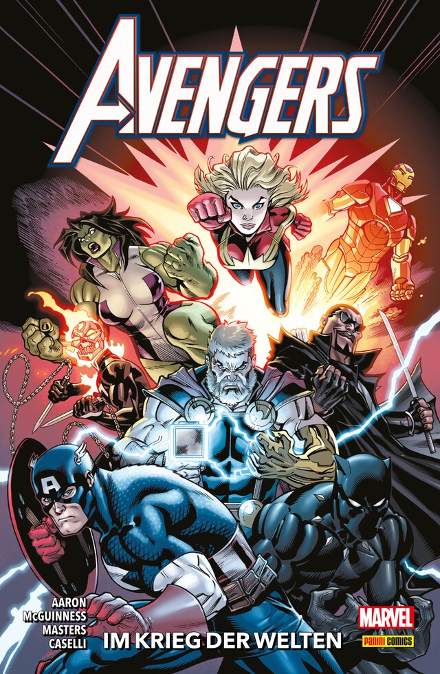 Book cover for Avengers Paperback 4 - Im Krieg der Welten