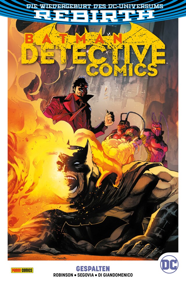 Couverture de livre pour Batman - Detective Comics - Bd. 9 (2. Serie): Gespalten