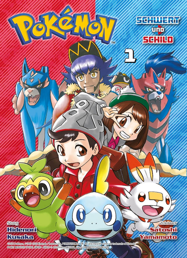 Couverture de livre pour Pokémon - Schwert und Schild, Band 1