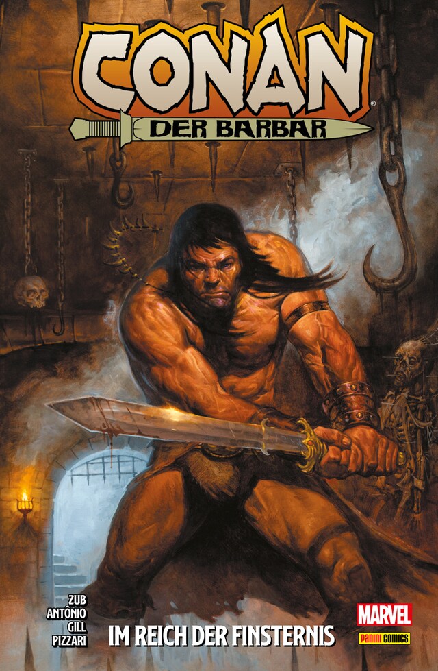 Portada de libro para Conan der Barbar 3  - Im Reich der Finsternis