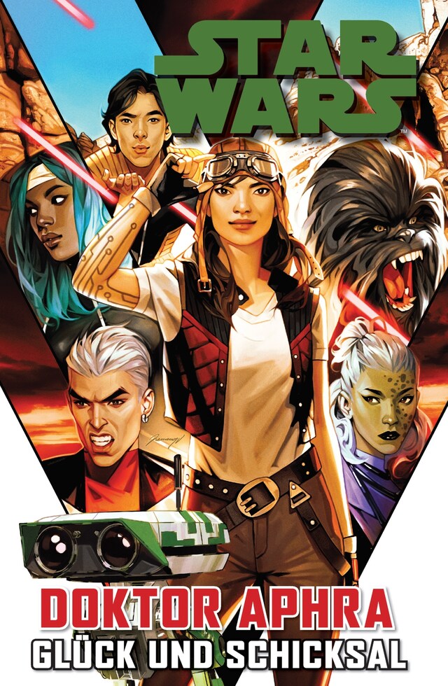 Book cover for Star Wars  - Doctor Aphra - Glück und Schicksal