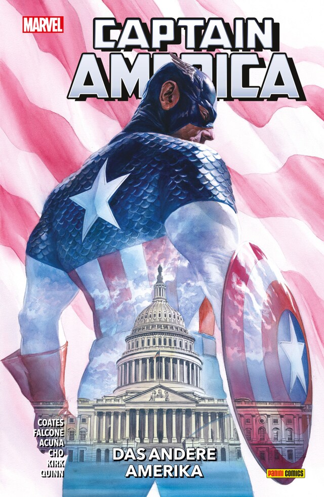 Boekomslag van Captain America 4