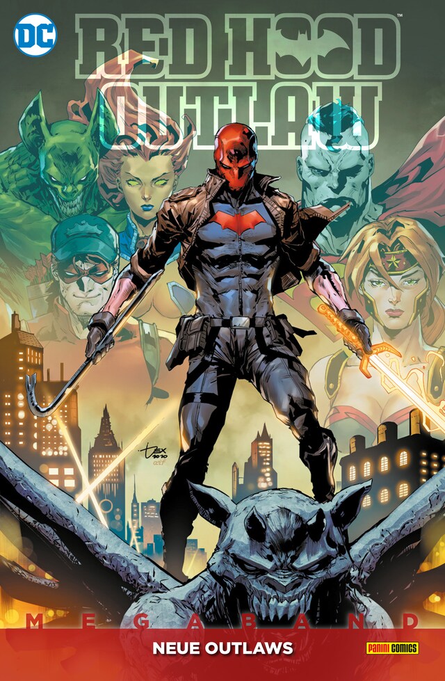 Kirjankansi teokselle Red Hood: Outlaw Megaband - Bd. 2: Neue Outlaws