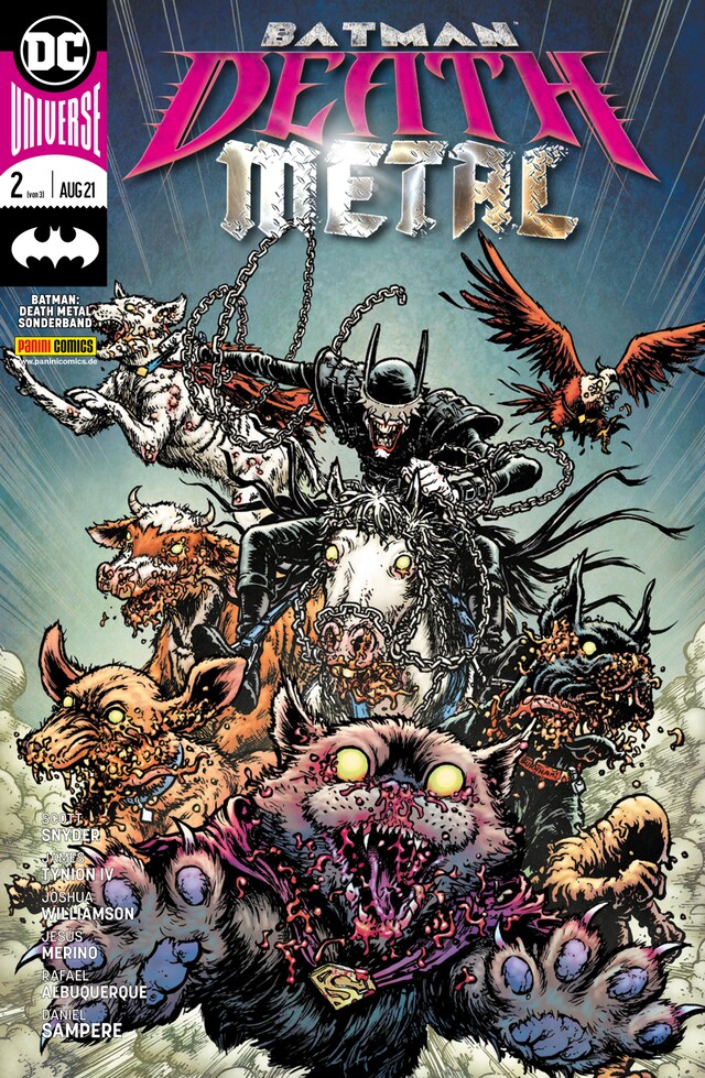 Couverture de livre pour Batman: Death Metal Sonderband - Bd. 2 (von 3)